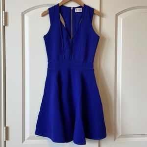 Milly Fit and Flare Knit Dress